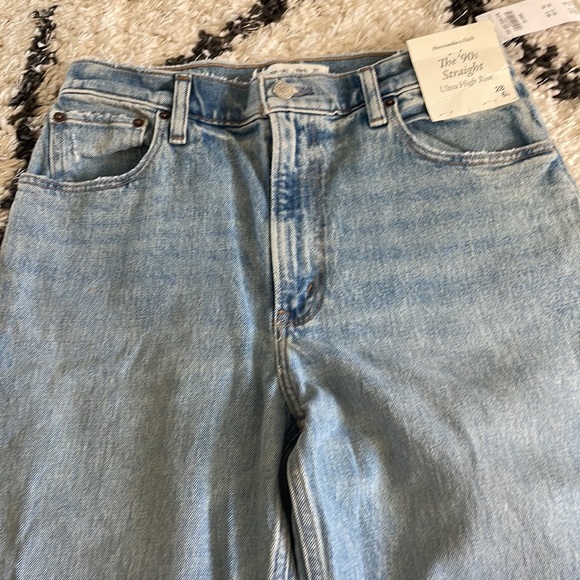 NWT Abercrombie & Fitch 90’s straight - Picture 3 of 8